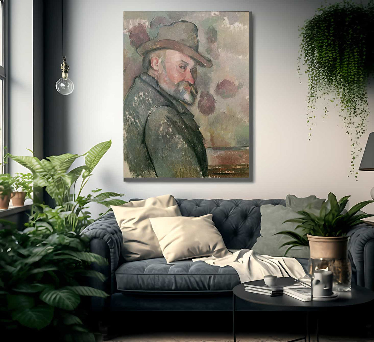 Self Portrait 2 By Paul Cezanne Fine Art Print
