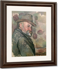 Self Portrait 2 By Paul Cezanne Fine Art Print