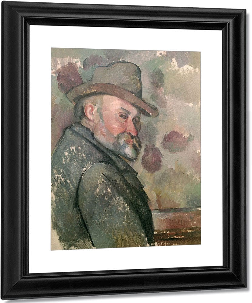 Self Portrait 2 By Paul Cezanne Fine Art Print