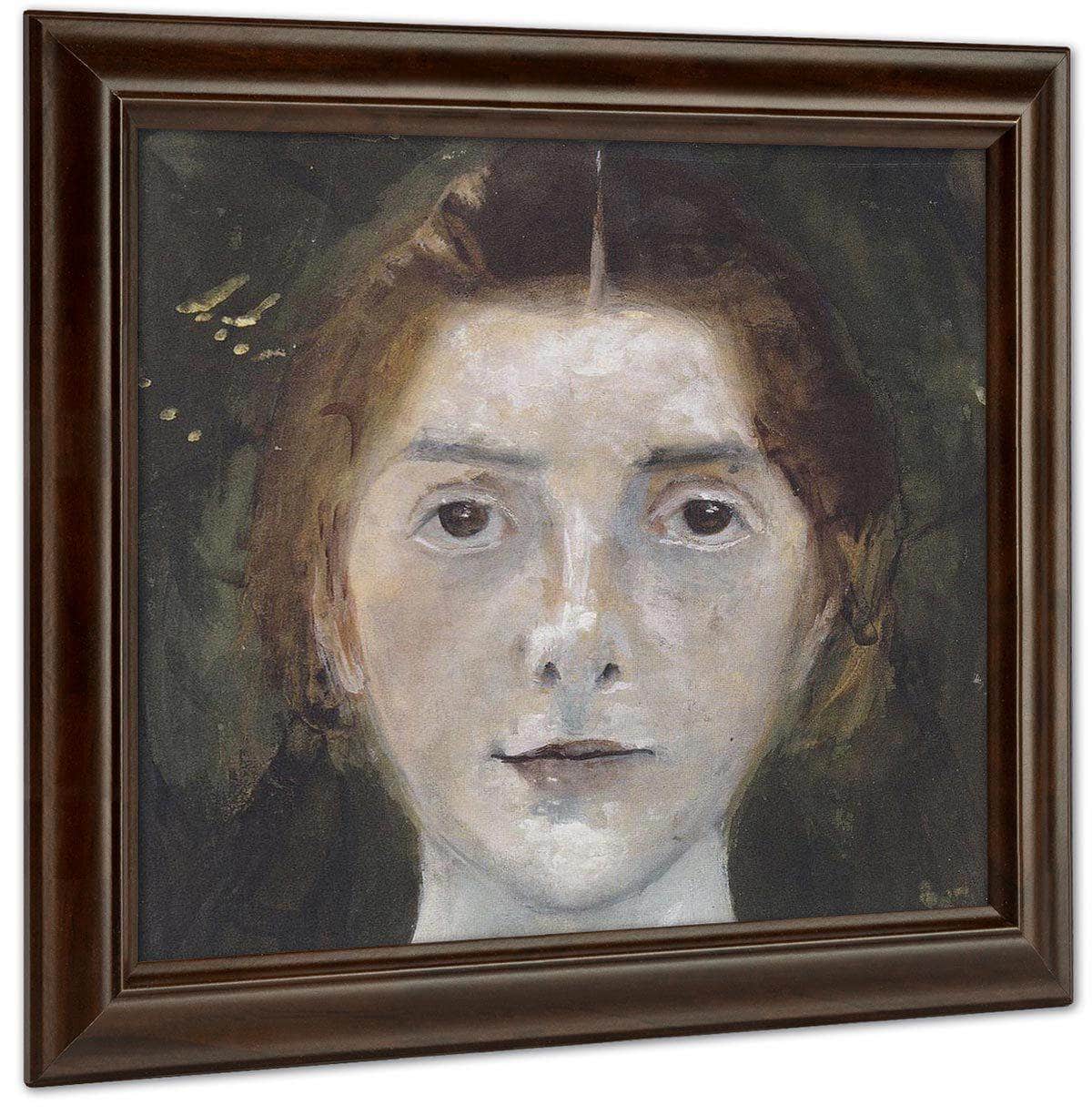 Self Portrait 2 By Paula Modersohn Becker Fine Art Print