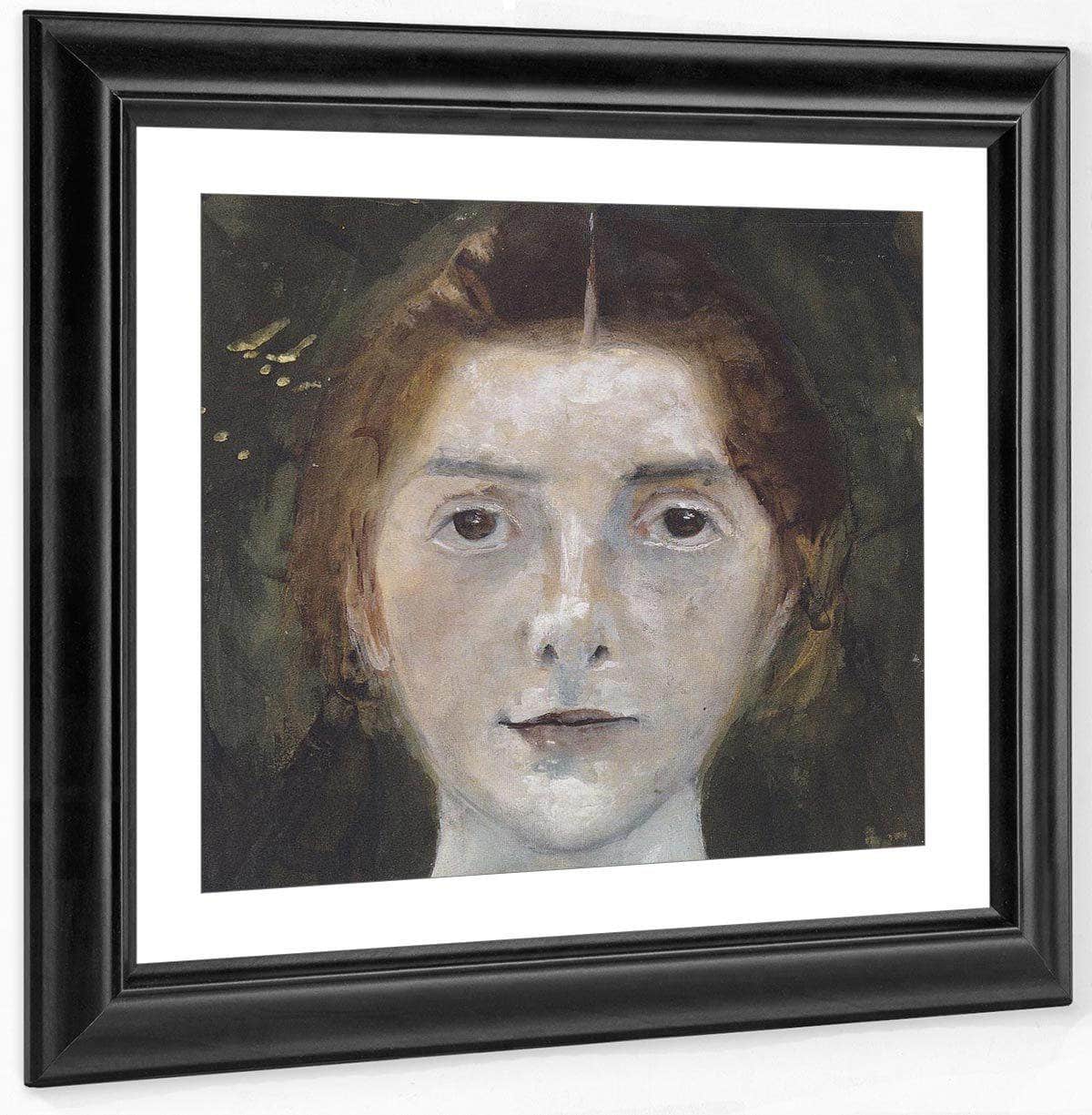 Self Portrait 2 By Paula Modersohn Becker Fine Art Print