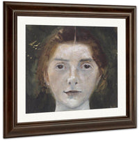 Self Portrait 2 By Paula Modersohn Becker Fine Art Print