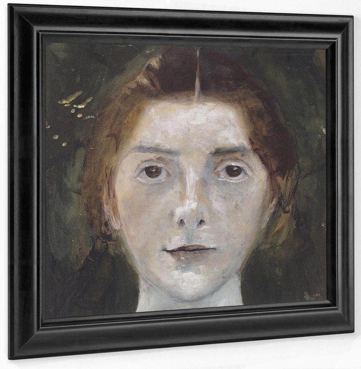 Self Portrait 2 By Paula Modersohn Becker Fine Art Print