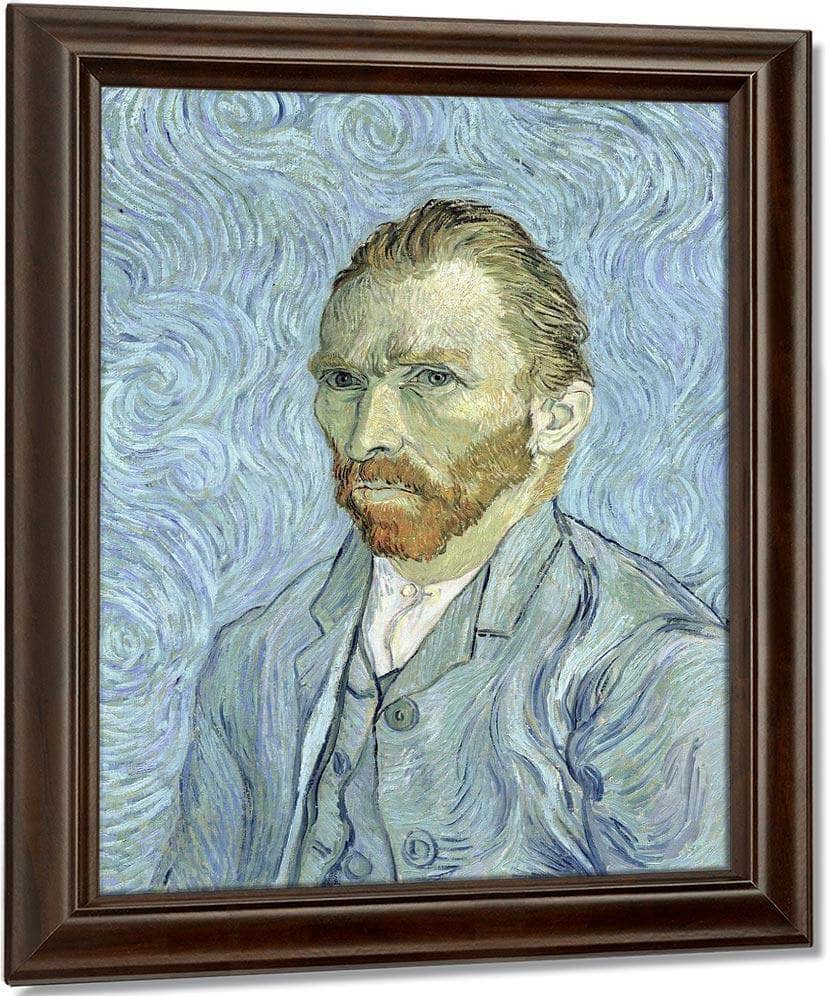 Self Portrait 2 By Vincent Van Goghb Fine Art Print