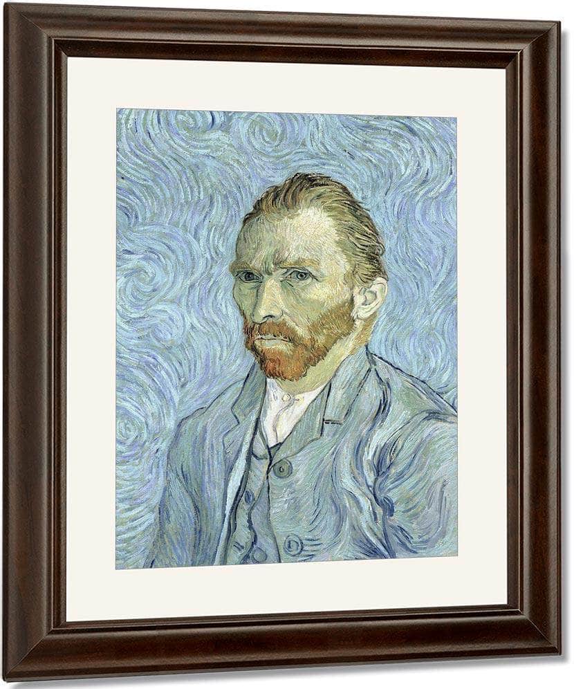 Self Portrait 2 By Vincent Van Goghb Fine Art Print