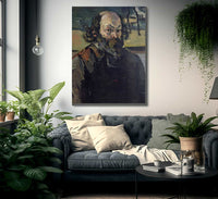 Self Portrait 3 By Paul Cezanne Fine Art Print