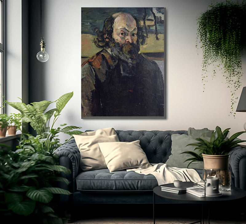 Self Portrait 3 By Paul Cezanne Fine Art Print