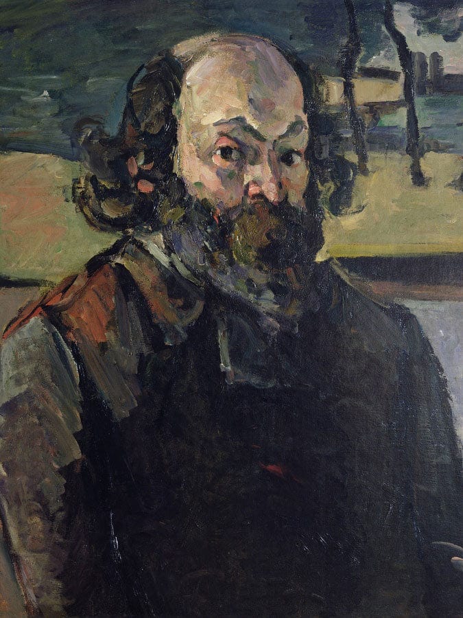 Self Portrait 3 By Paul Cezanne Fine Art Print