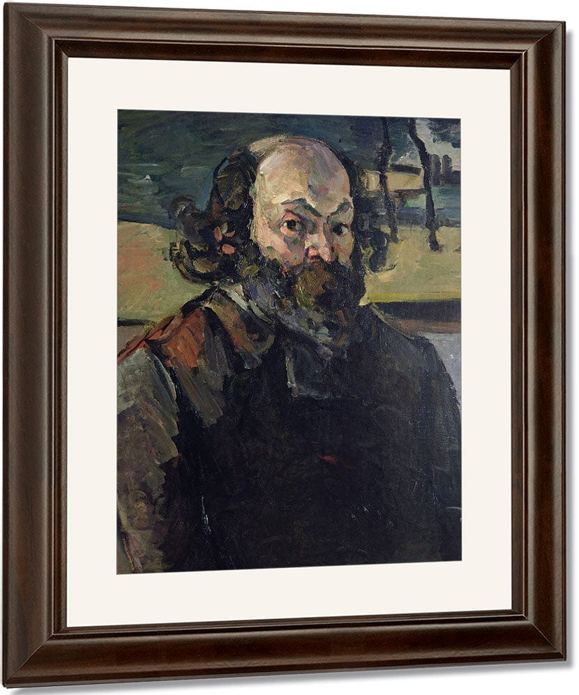 Self Portrait 3 By Paul Cezanne Fine Art Print