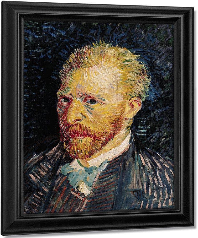 Self Portrait 3 By Vincent Van Goghb Fine Art Print
