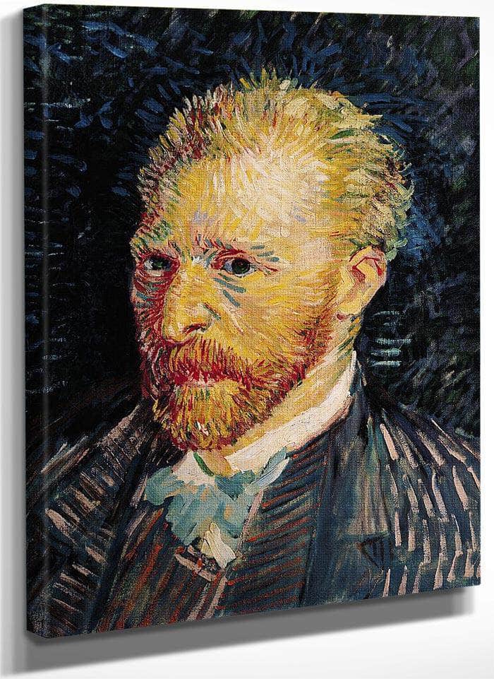 Self Portrait 3 By Vincent Van Goghb Fine Art Print