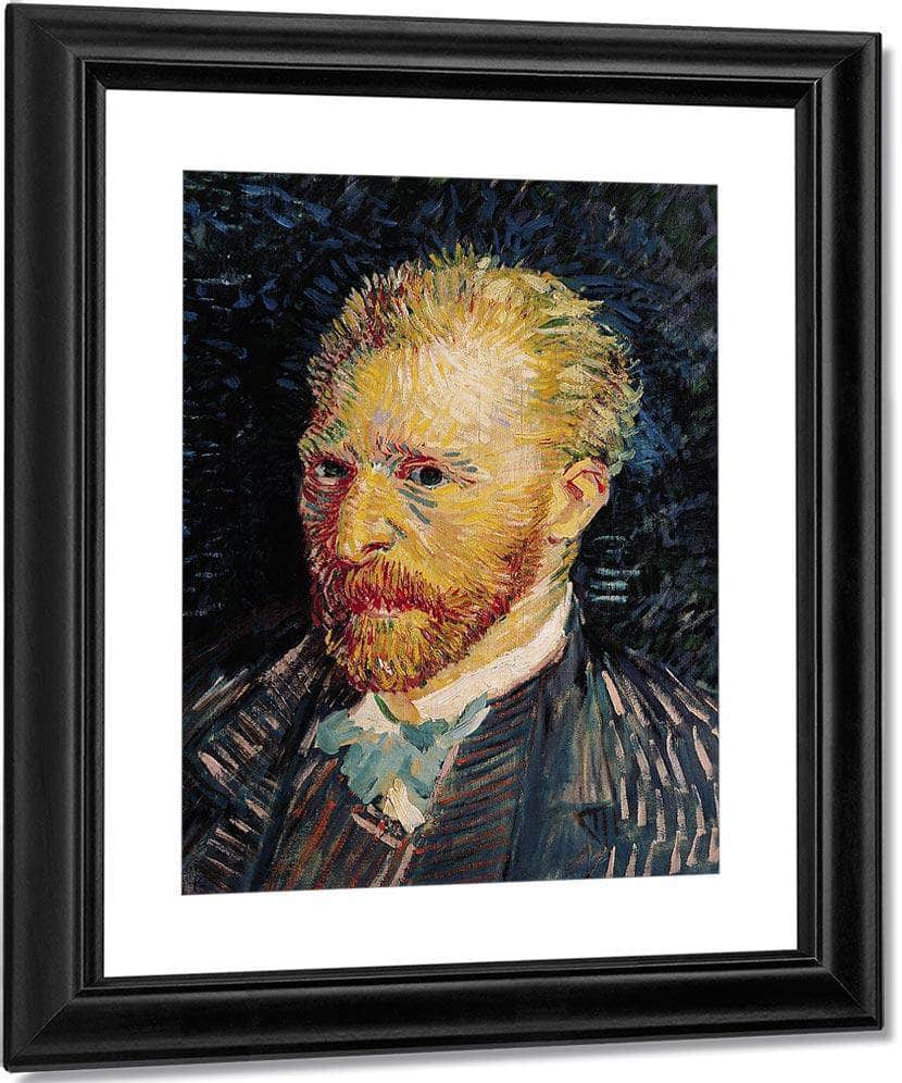 Self Portrait 3 By Vincent Van Goghb Fine Art Print