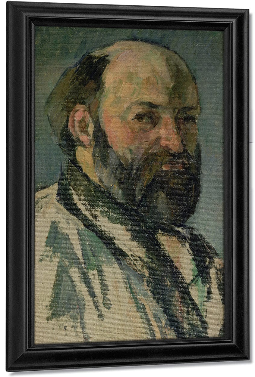 Self Portrait 4 By Paul Cezanne Fine Art Print