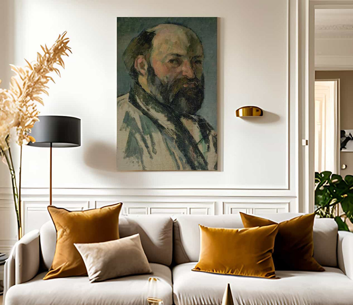 Self Portrait 4 By Paul Cezanne Fine Art Print