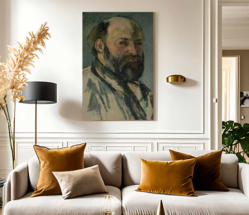 Self Portrait 4 By Paul Cezanne Fine Art Print