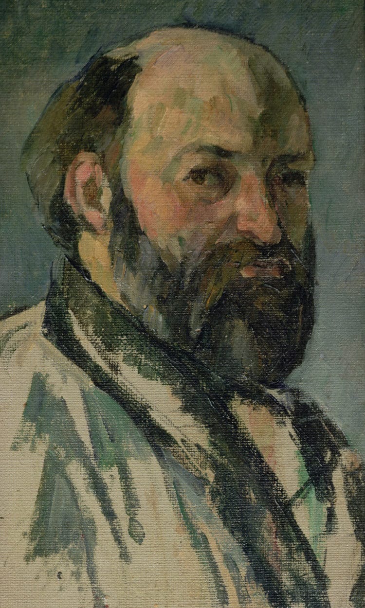 Self Portrait 4 By Paul Cezanne Fine Art Print