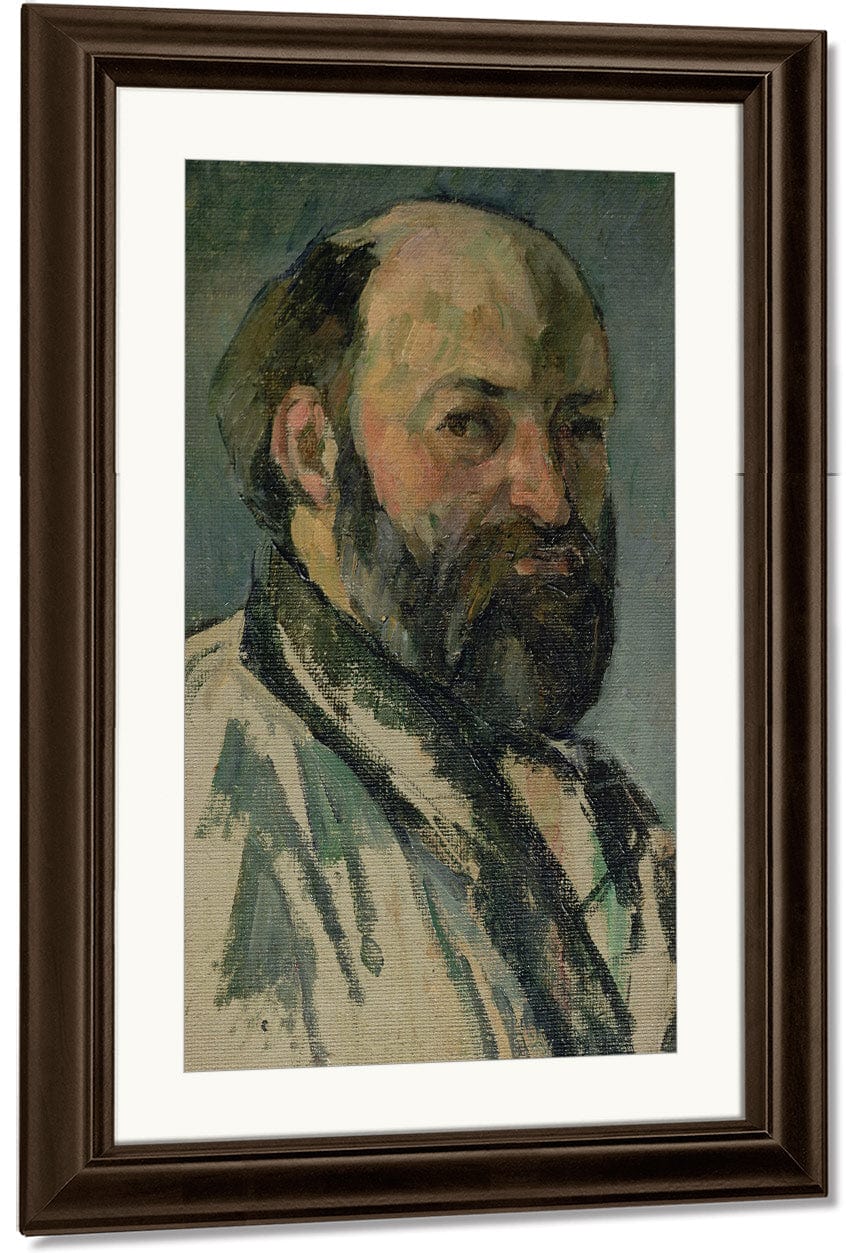Self Portrait 4 By Paul Cezanne Fine Art Print