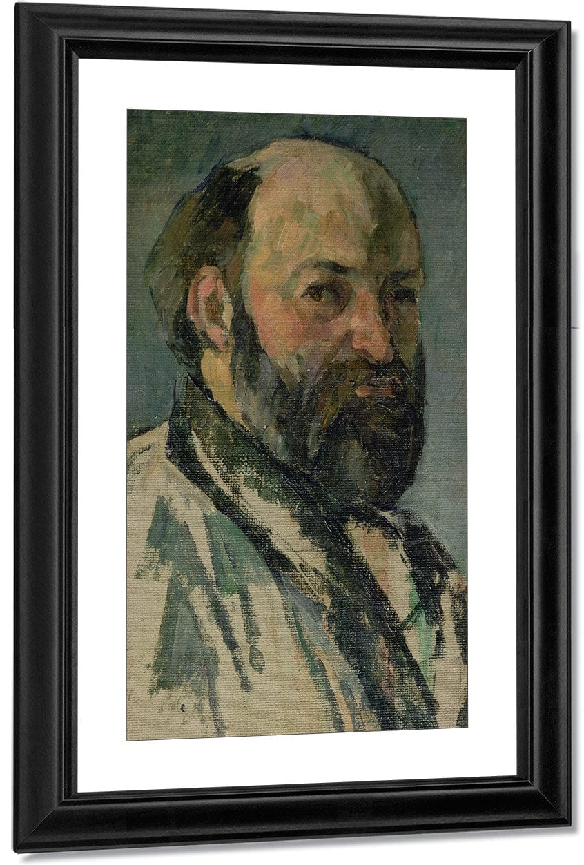Self Portrait 4 By Paul Cezanne Fine Art Print