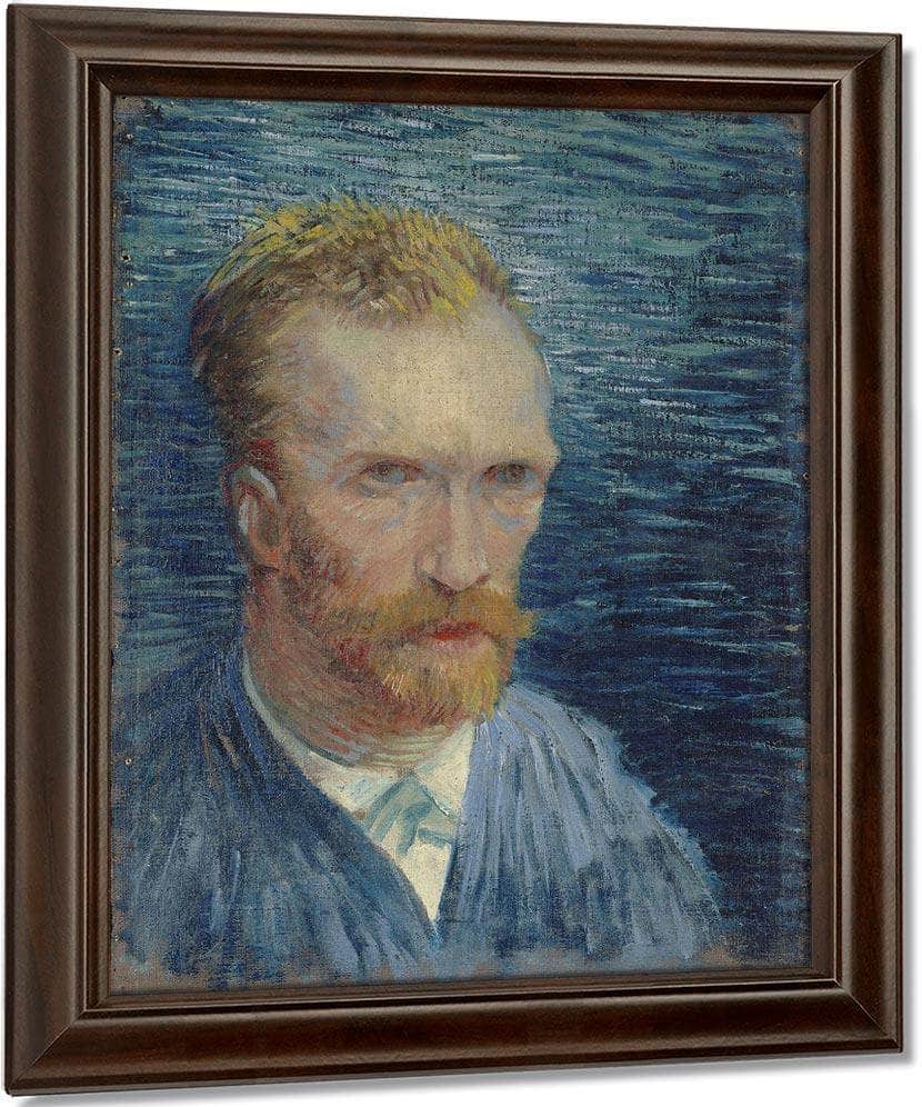 Self Portrait 4 By Vincent Van Gogh Fine Art Print