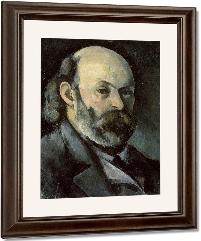 Self Portrait 5 By Paul Cezanne Fine Art Print