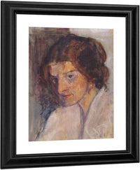 Self Portrait 5 By Paula Modersohn Becker Fine Art Print