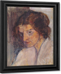 Self Portrait 5 By Paula Modersohn Becker Fine Art Print