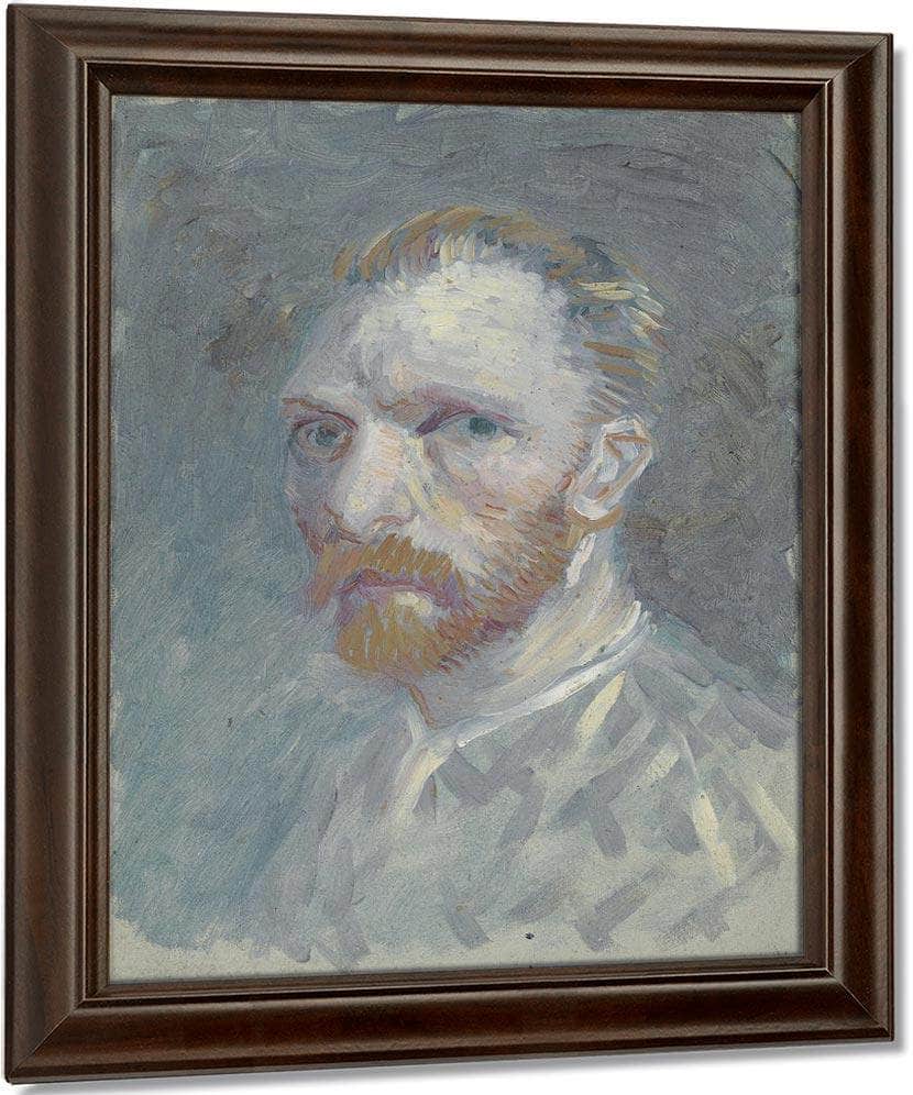 Self Portrait 5 By Vincent Van Gogha Fine Art Print