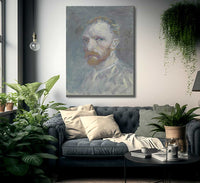 Self Portrait 5 By Vincent Van Gogha Fine Art Print