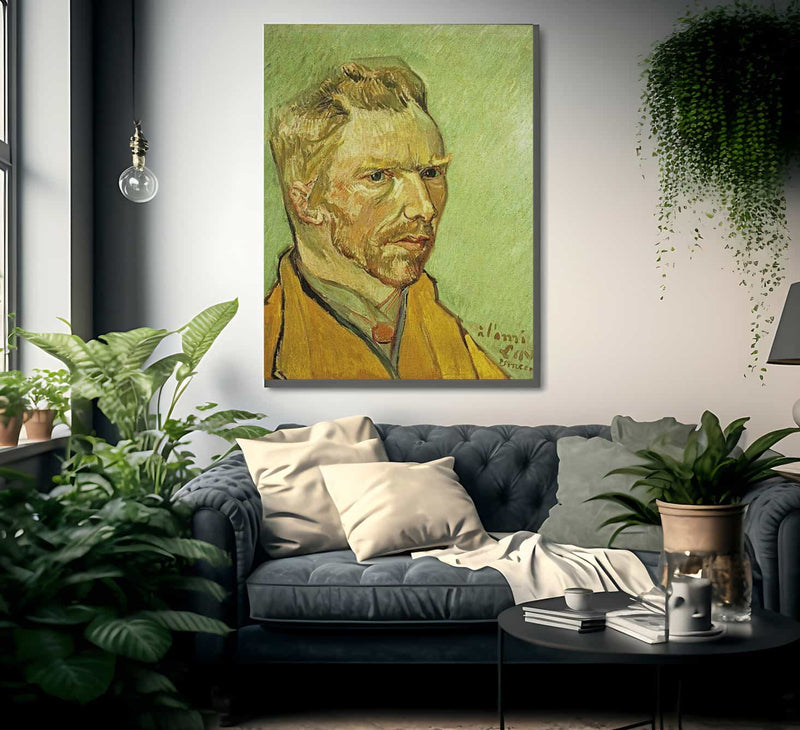 Self Portrait 5 By Vincent Van Goghb Fine Art Print