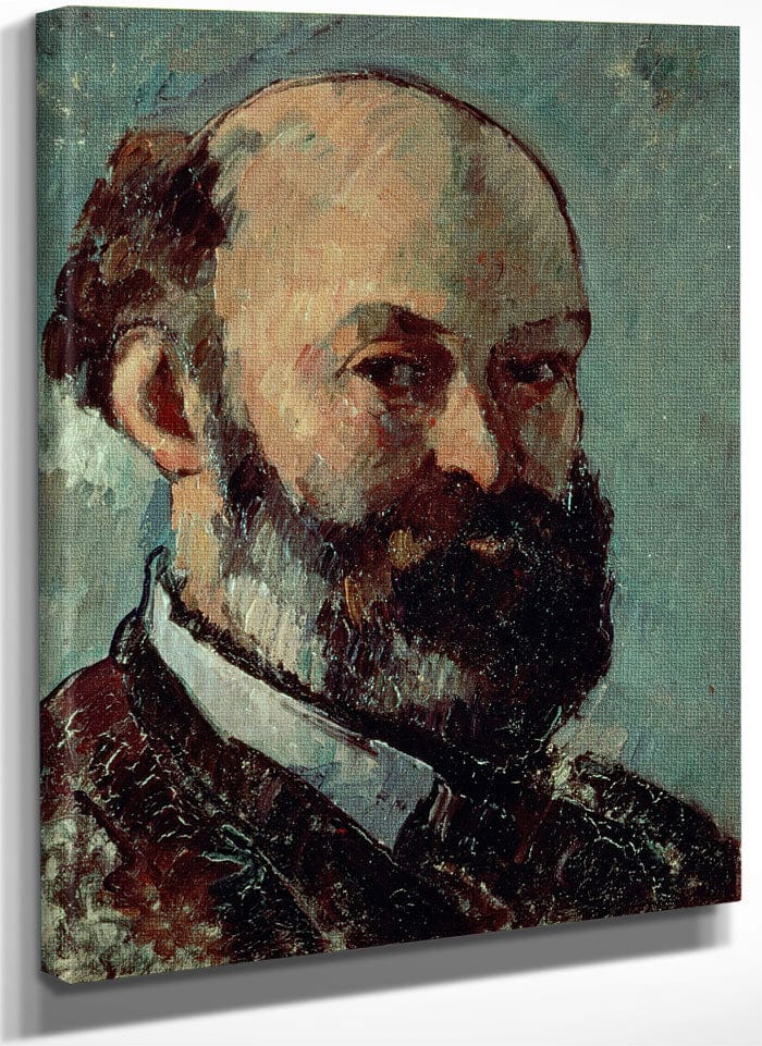Self Portrait 6 By Paul Cezanne Fine Art Print