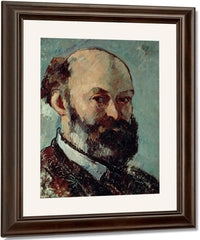 Self Portrait 6 By Paul Cezanne Fine Art Print