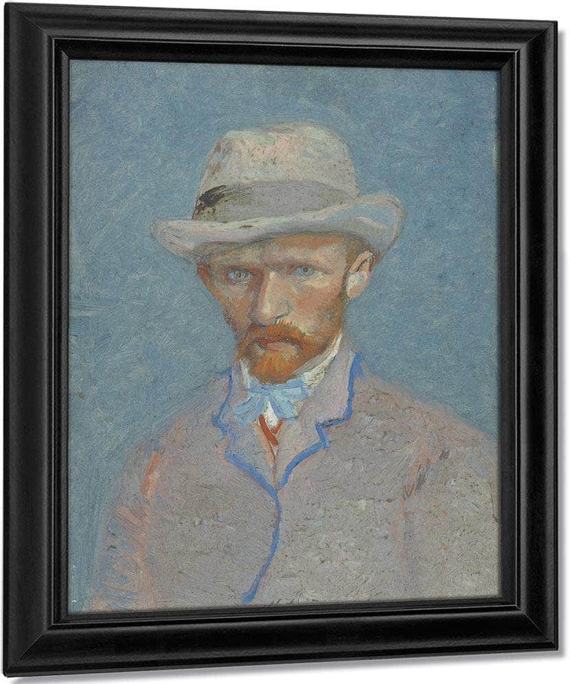 Self Portrait 6 By Vincent Van Gogh Fine Art Print