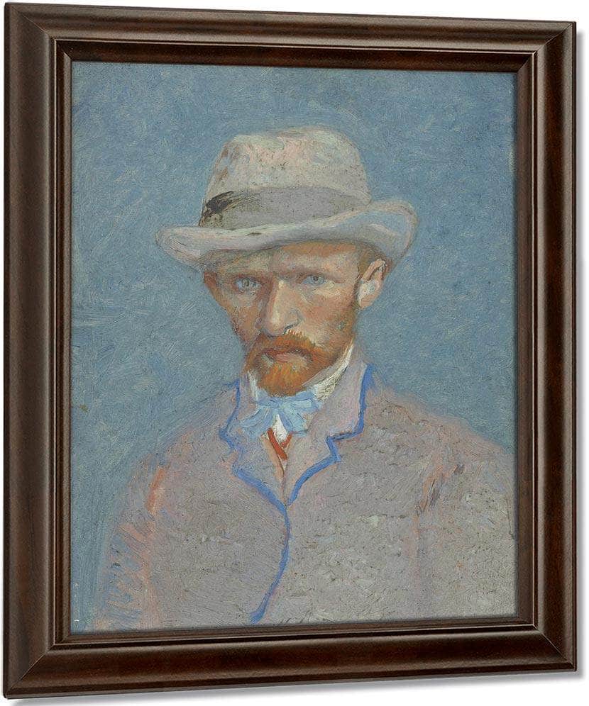 Self Portrait 6 By Vincent Van Gogh Fine Art Print