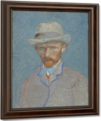 Self Portrait 6 By Vincent Van Gogh Fine Art Print