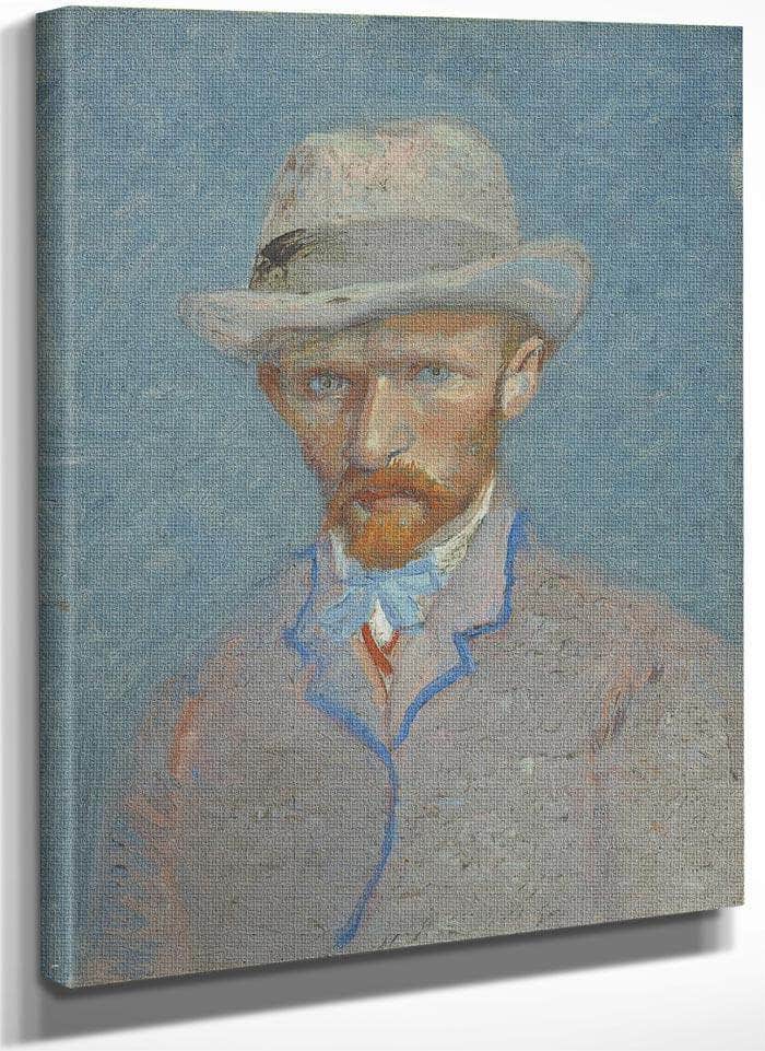 Self Portrait 6 By Vincent Van Gogh Fine Art Print