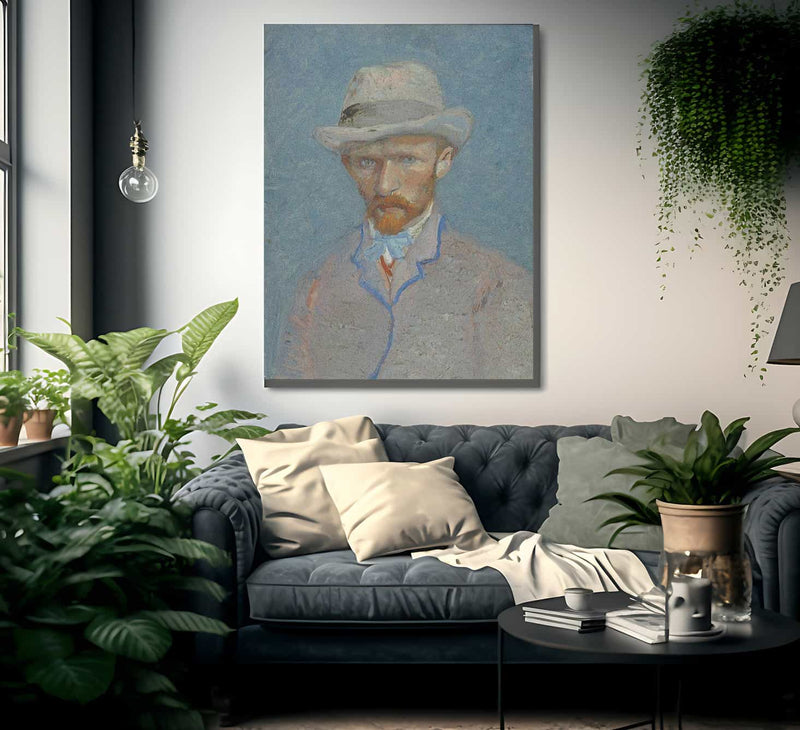 Self Portrait 6 By Vincent Van Gogh Fine Art Print