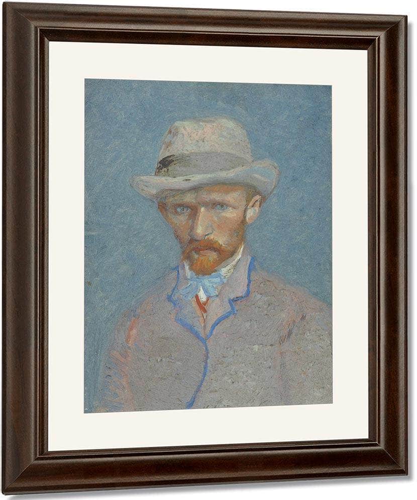 Self Portrait 6 By Vincent Van Gogh Fine Art Print