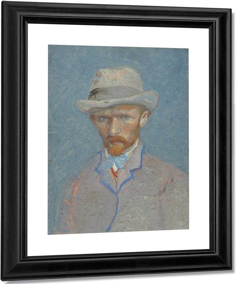 Self Portrait 6 By Vincent Van Gogh Fine Art Print