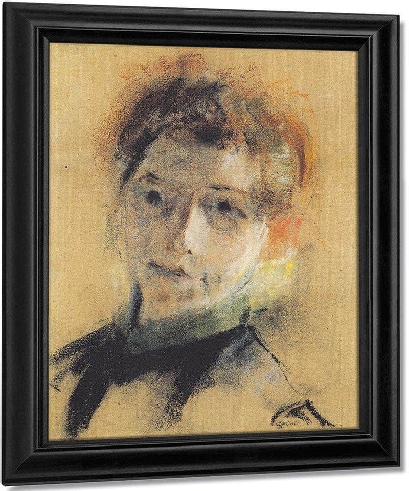 Self Portrait 7 By Paula Modersohn Becker Fine Art Print