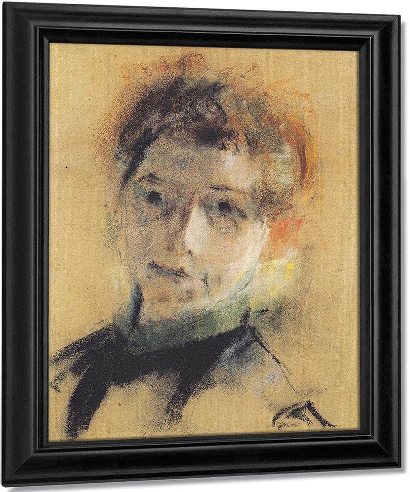 Self Portrait 7 By Paula Modersohn Becker Fine Art Print