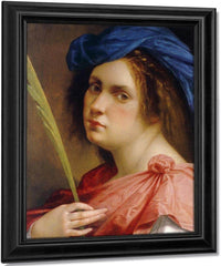 Self Portrait As A Female Martyr 1615 By Artemisia Gentileschi Fine Art Print