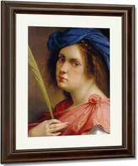 Self Portrait As A Female Martyr 1615 By Artemisia Gentileschi Fine Art Print