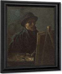 Self Portrait As A Painter Sept. 1886 Paris By Vincent Van Gogh Fine Art Print