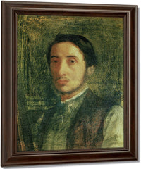Self Portrait As A Young Man By Edgar Degas Fine Art Print