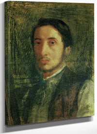 Self Portrait As A Young Man By Edgar Degas Fine Art Print