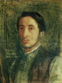 Self Portrait As A Young Man By Edgar Degas Fine Art Print