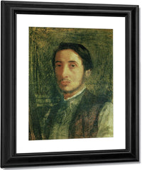 Self Portrait As A Young Man By Edgar Degas Fine Art Print