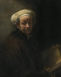 Self Portrait As The Apostle Paul By Rembrandt Fine Art Print