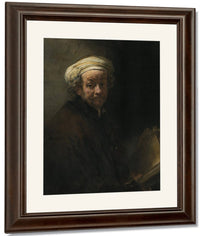 Self Portrait As The Apostle Paul By Rembrandt Fine Art Print