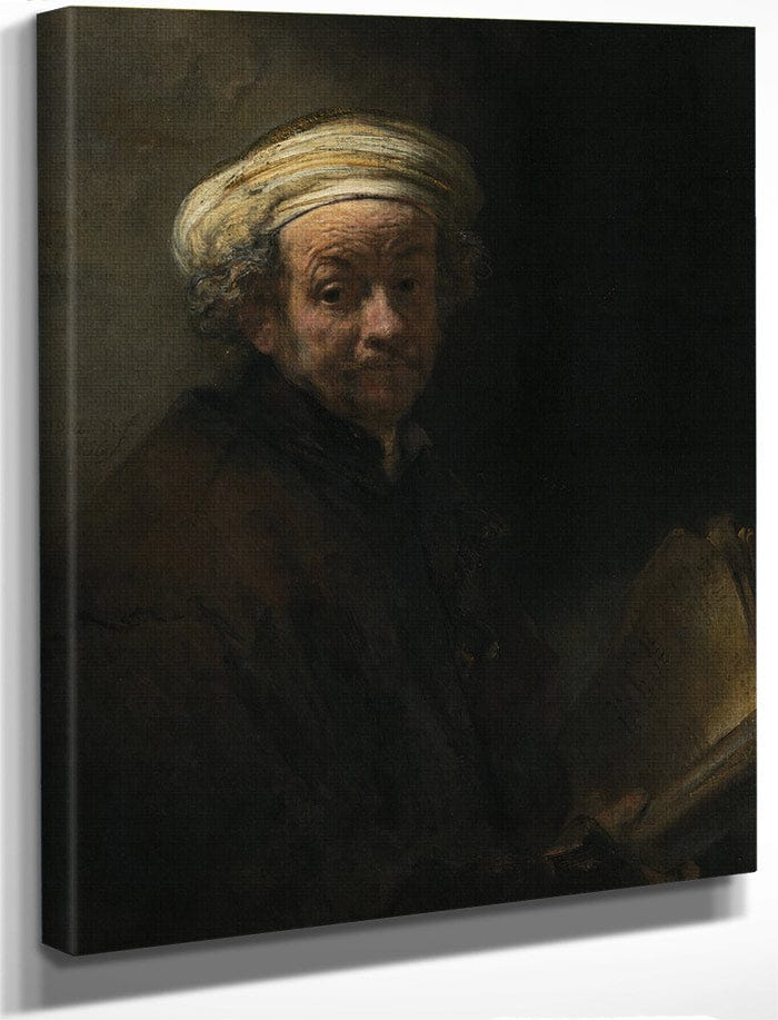 Self Portrait As The Apostle Paul By Rembrandt Fine Art Print